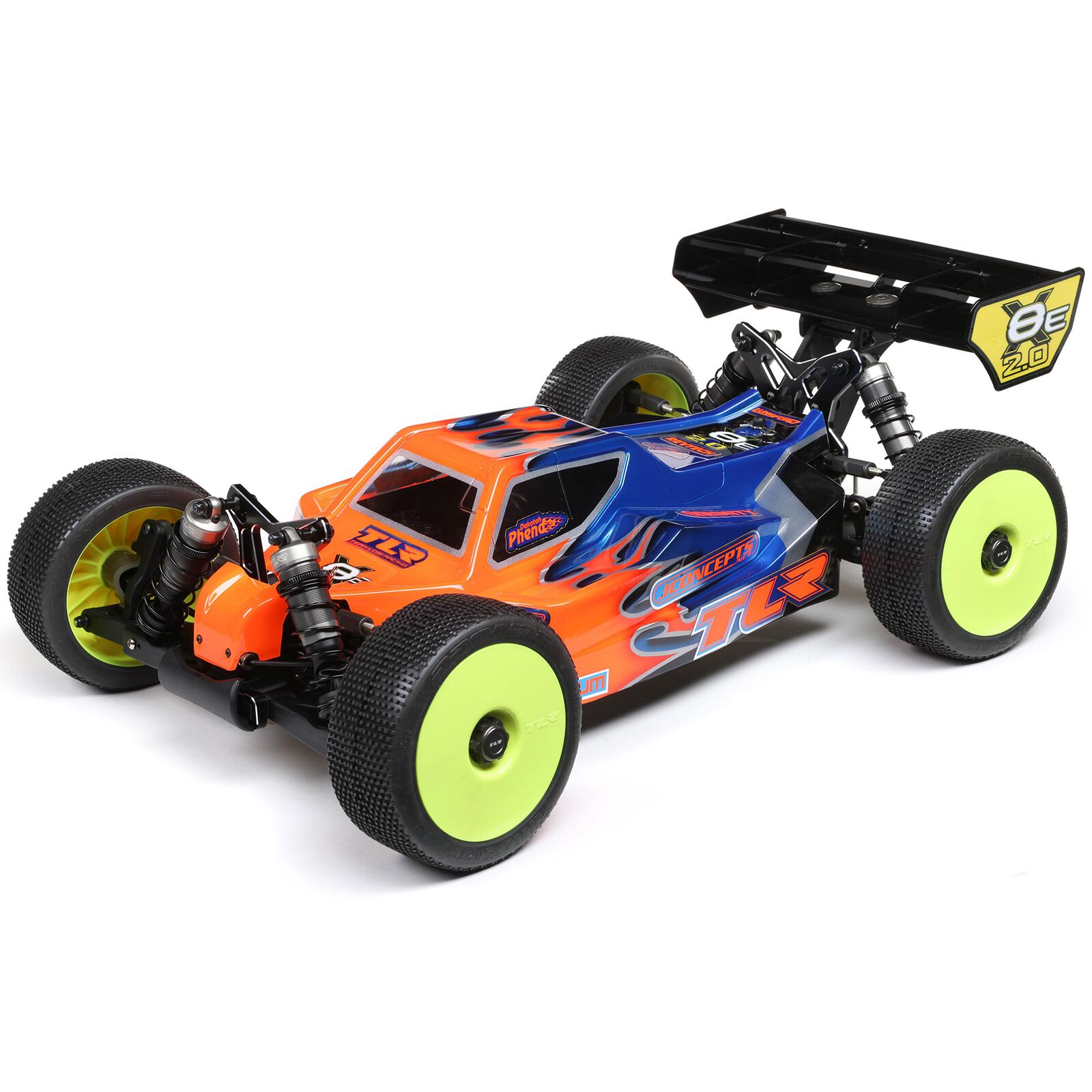 TLR 8IGHT-X/E 2.0 Combo 4WD Nitro/Electric Race Buggy Kit