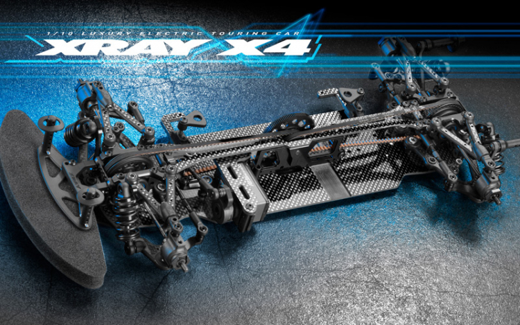 XRAY 47300034  X4'22 - Alu Solid Edition - 2