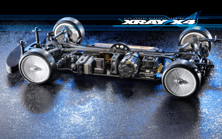 XRAY 47300034  X4'22 - Alu Solid Edition - 3