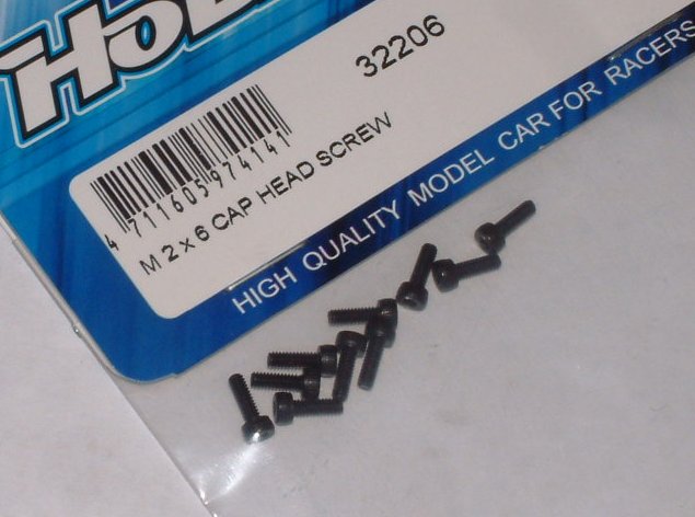 M 2 X 6 Cap Head Screw