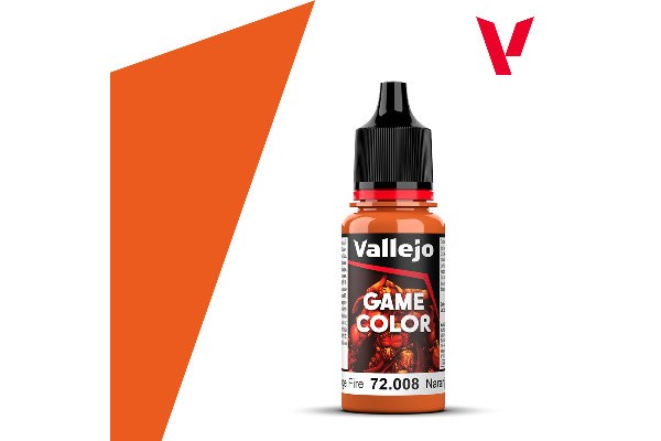 Vallejo 72008 Orange fire 18ml