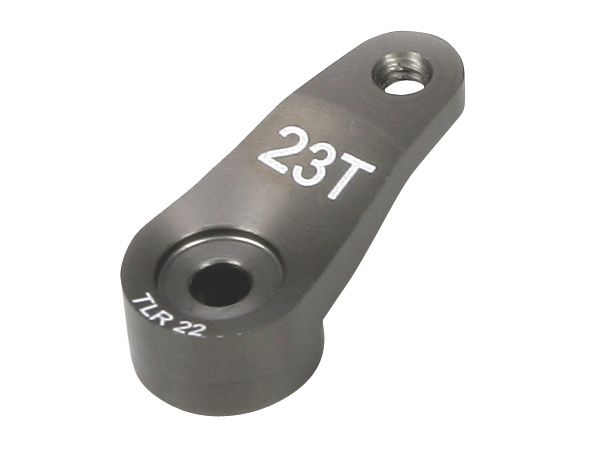 TLR TLR1555 Servo Horn, 23T, Aluminum: 22