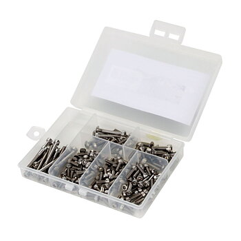 Dynamite Stainless Steel Screw Set: Axial SCX10