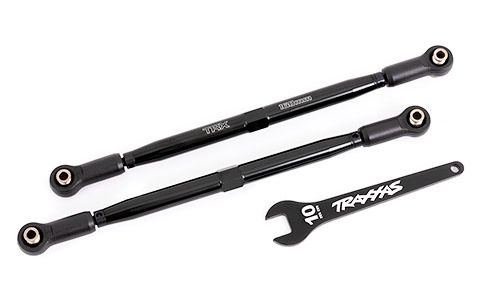 Toe Links Front Alu Black (2) X-Maxx WideMaxx, XRT