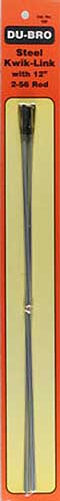 Du-Bro 185 Stötstång 30cm link 2-56 (5) - 3