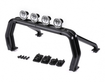 Traxxas 429262R Roll Bar Black w/ Mounts Chevrolet K10, Ford F-150