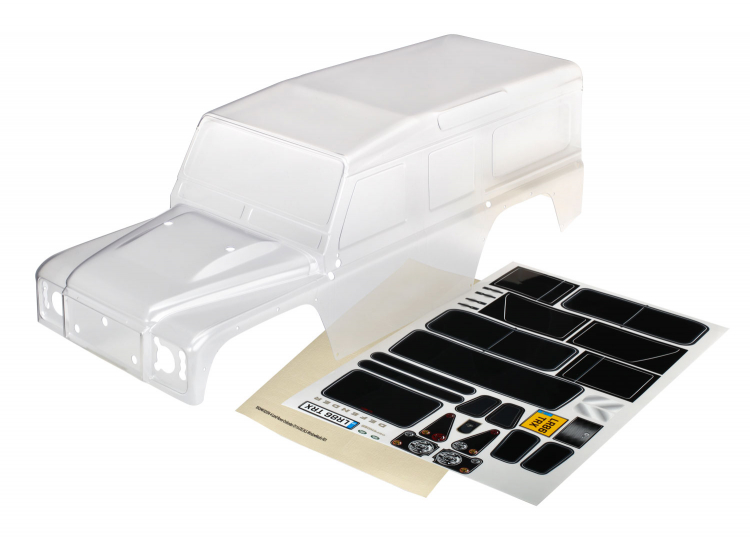 Body Land Rover Defender Complete Transparent - 2