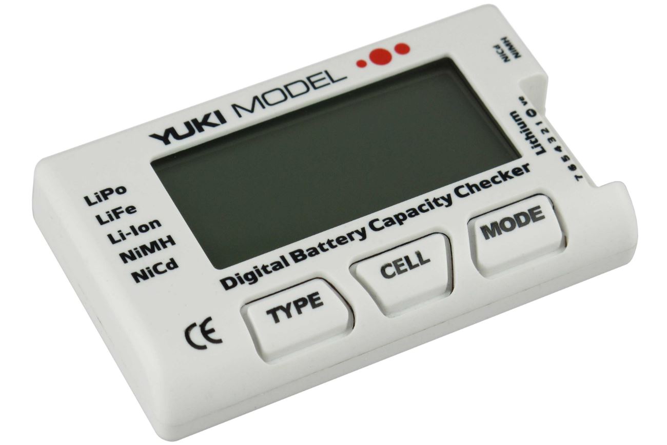 Digital Battery Capacity Checker  NiCd  NiMH  LiFE  LiPo