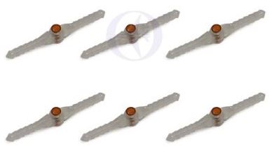 Point Hings Small Pack of 6