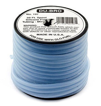 Du-Bro 197 Silikonslang medium 15 m rulle