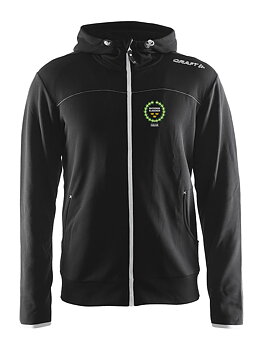 En Svensk Klassiker Halva,Full zip hood herr (Craft) m.brodyr.
