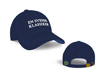 En Svensk Klassiker,Broderad  premiumkeps i borstad exklusiv bomull.