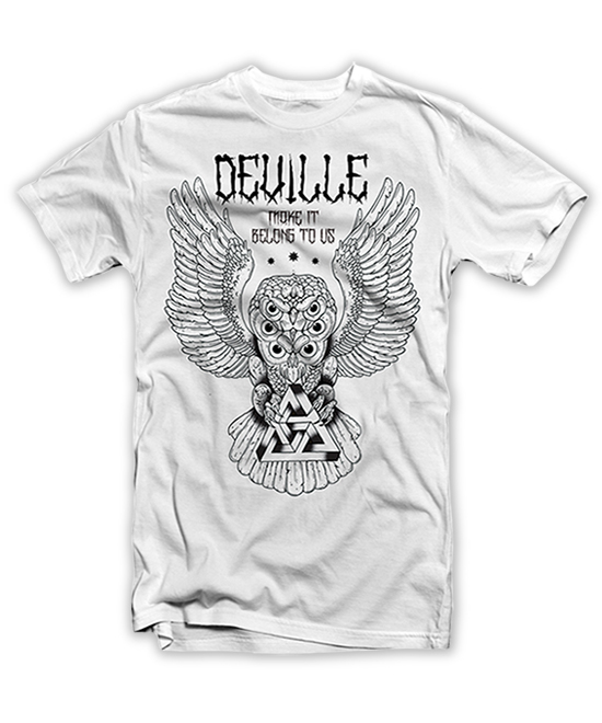 Deville - Bird shirt - White