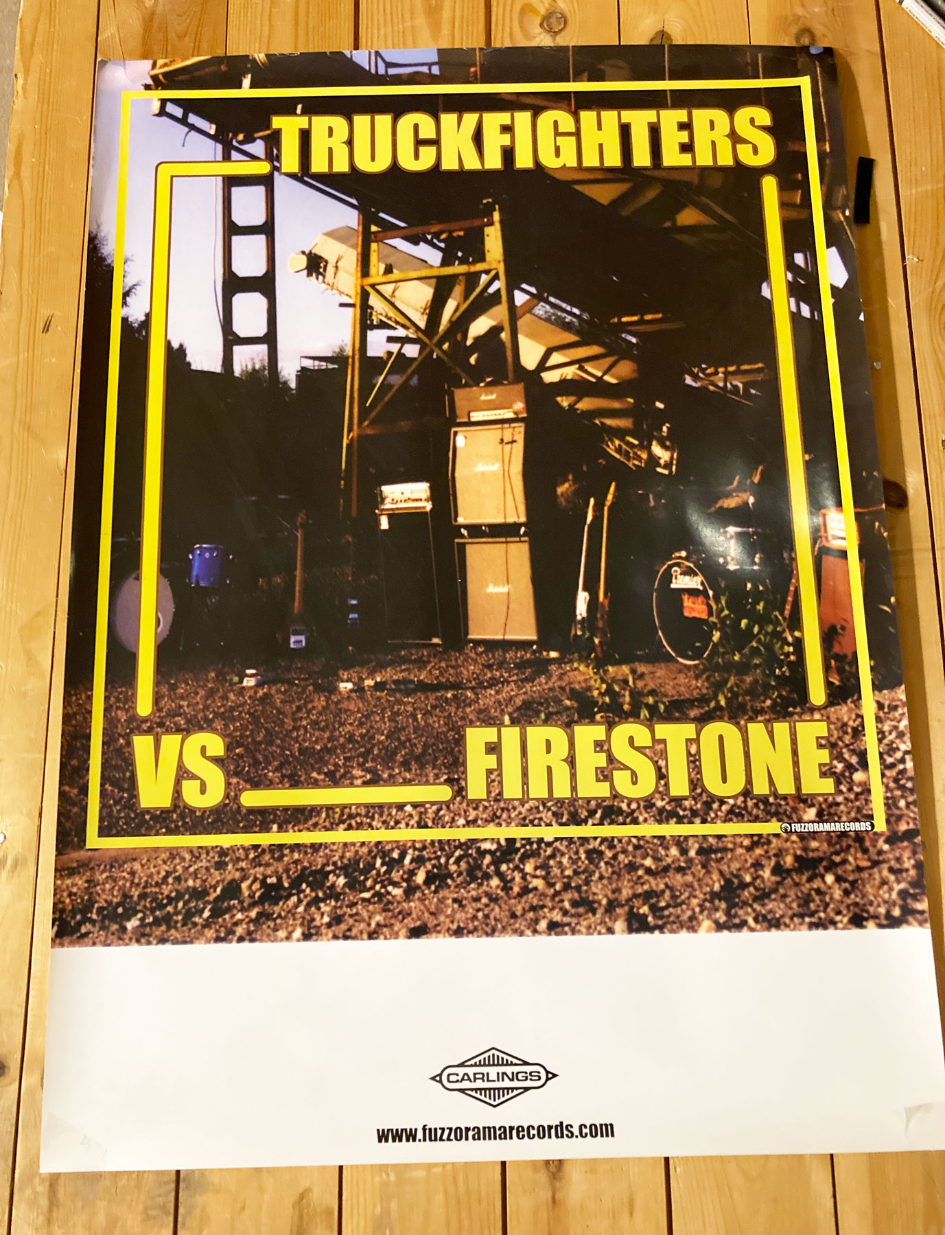 Truckfighters Vs. Firestone POSTER
