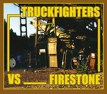 Truckfighter vs. Firestone - Fuzzsplit of the Century LP (CLEAR lp)
