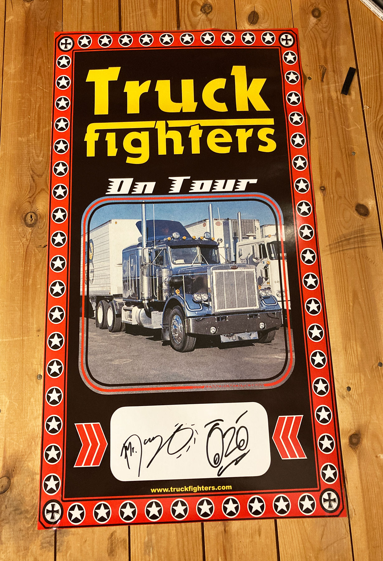 Truckfighters - ON TOUR - signed