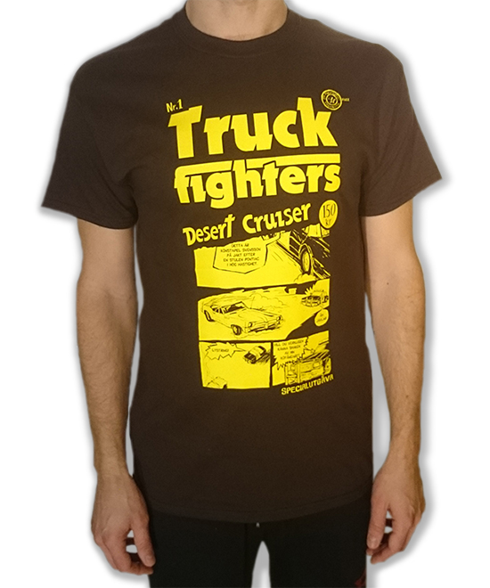 T-shirt - "Desert cruiser" BROWN