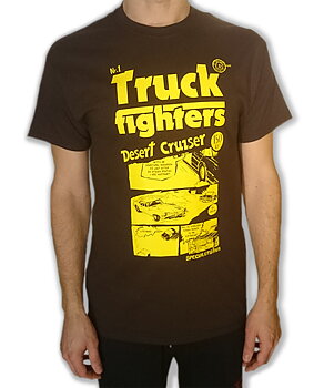 T-shirt - "Desert cruiser" BROWN