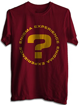 Enigma Experience ' ? ' tee Red
