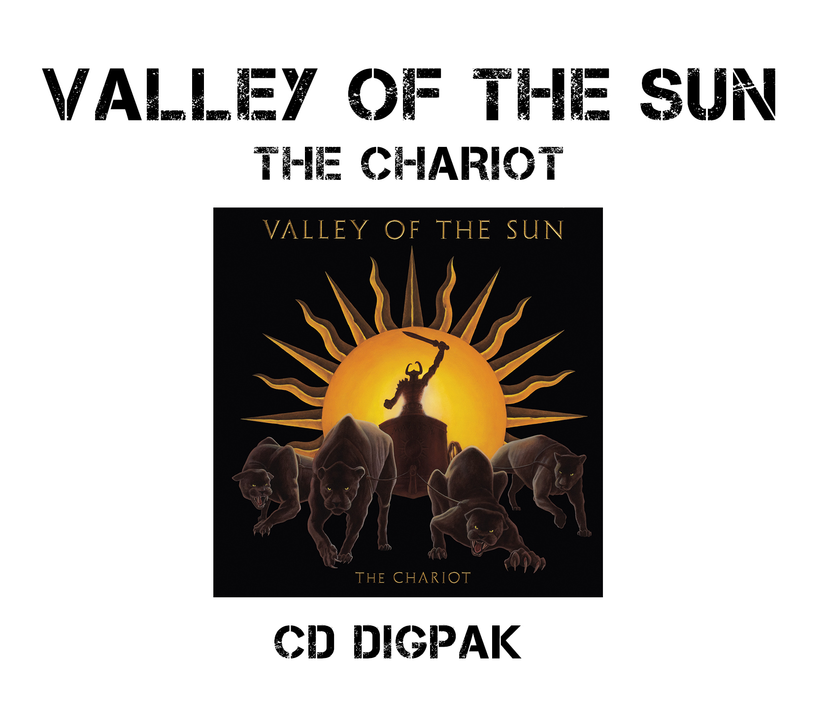 VALLEY OF THE SUN - The Chariot - Digipak CD