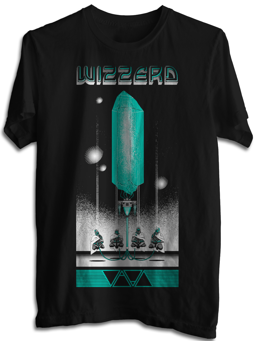 WIZZERD - t-shirt 'crystal'