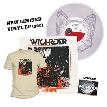 Witchrider - Metamorph - LIMIT (300)  EP Clear w./ Print
