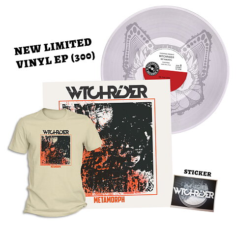Witchrider - Metamorph - LIMIT (300)  EP Clear w./ Print