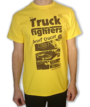 T-shirt - "Desert cruiser" YELLOW