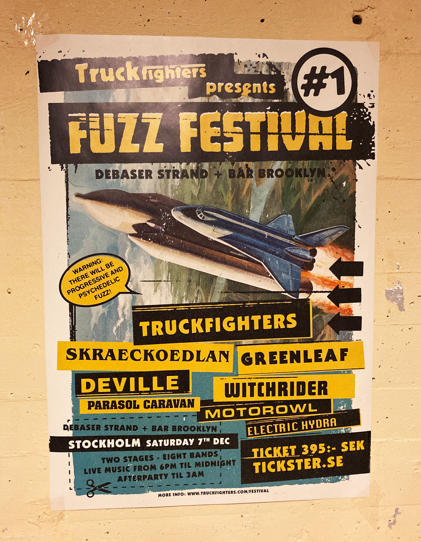FUZZ FESTIVAL #1 poster