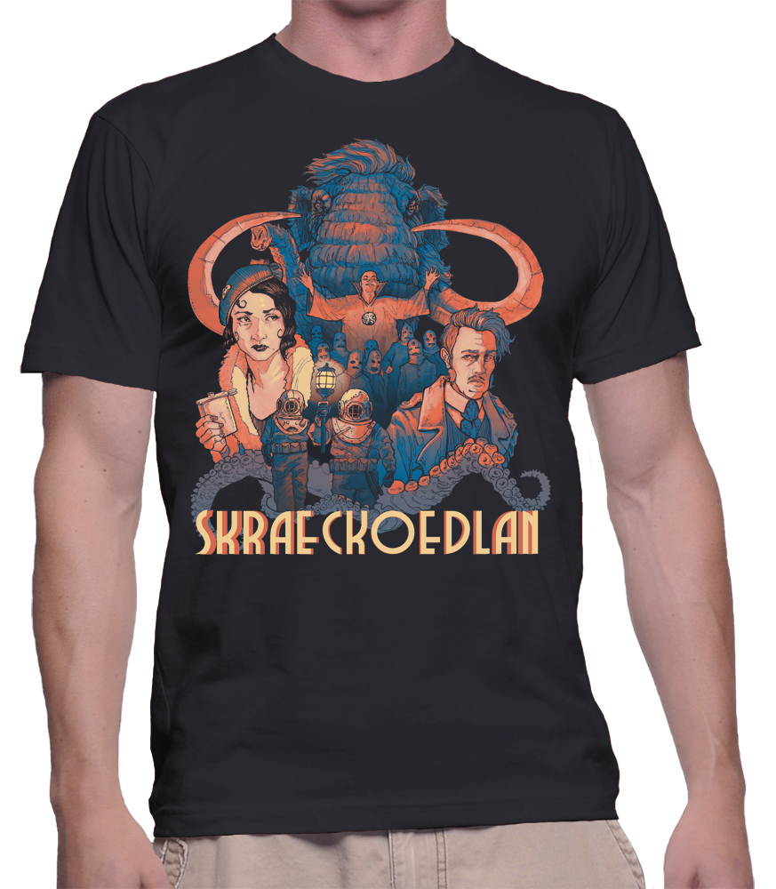Skraeckoedlan - 'EORÞE' t-shirt