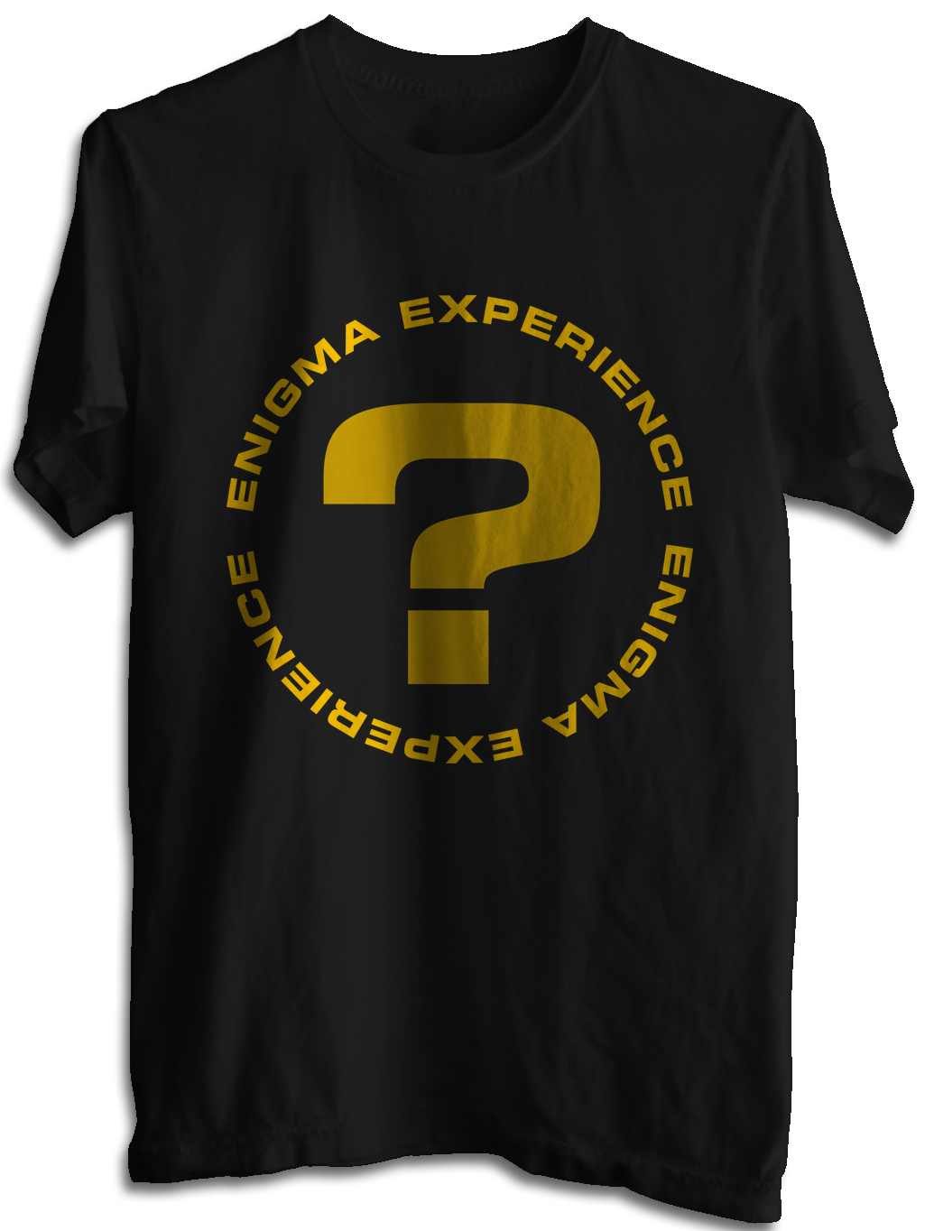 Enigma Experience ' ? ' tee Black