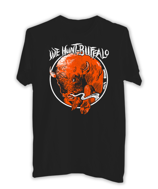 We Hunt Buffalo 'Living ghosts' tee