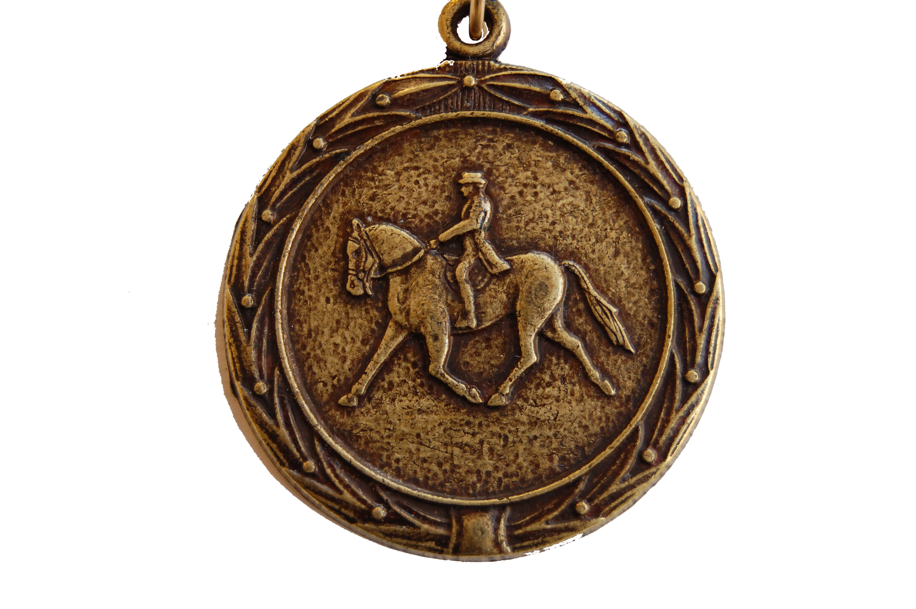 Medaille mit Satinband - Pferd - 4