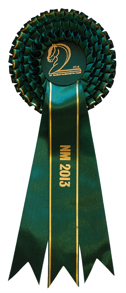 1023 - Schleife 3 Rosetten 3 Bänder 35 cm fülliger Faltung Rand - 13