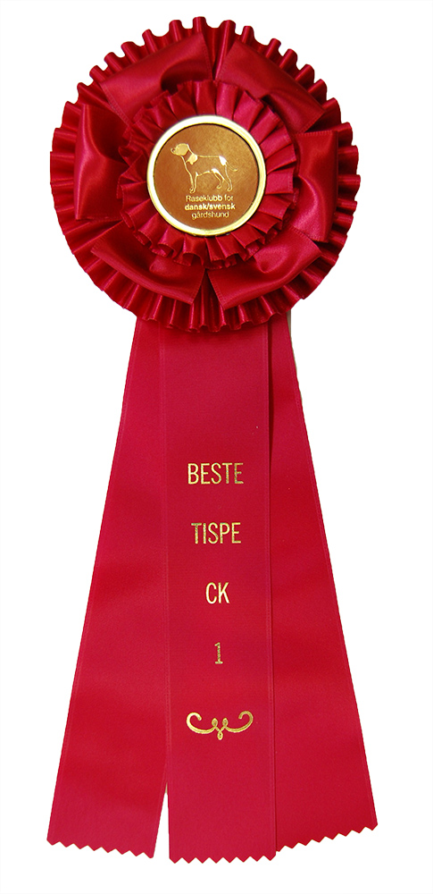 62770 - Rosette für Pferd, Hund, Veranstaltung, 38 cm - 5