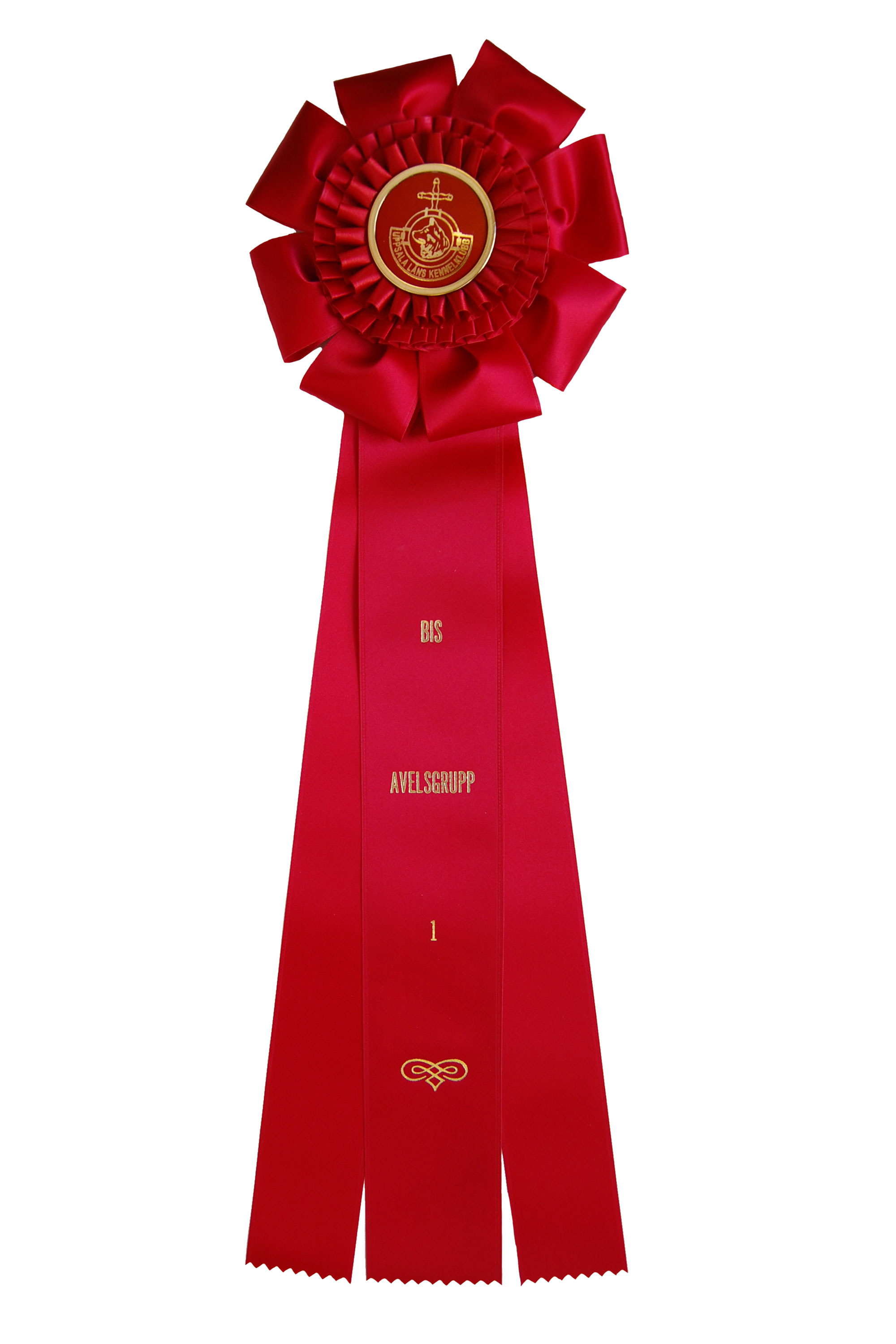 62220 - Schleife blütenförmiger rosette sowie 2 normalen rosetten 3 bänder - 5