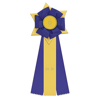 6206 - Rosette mit Sternblätter, Blütenblätter 38 cm