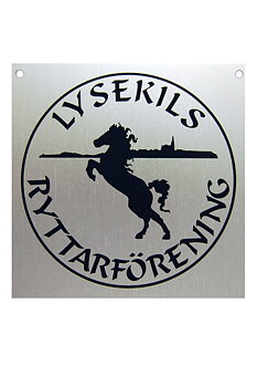 Plakette mit Siebdruck - rechteckig, quadratisch