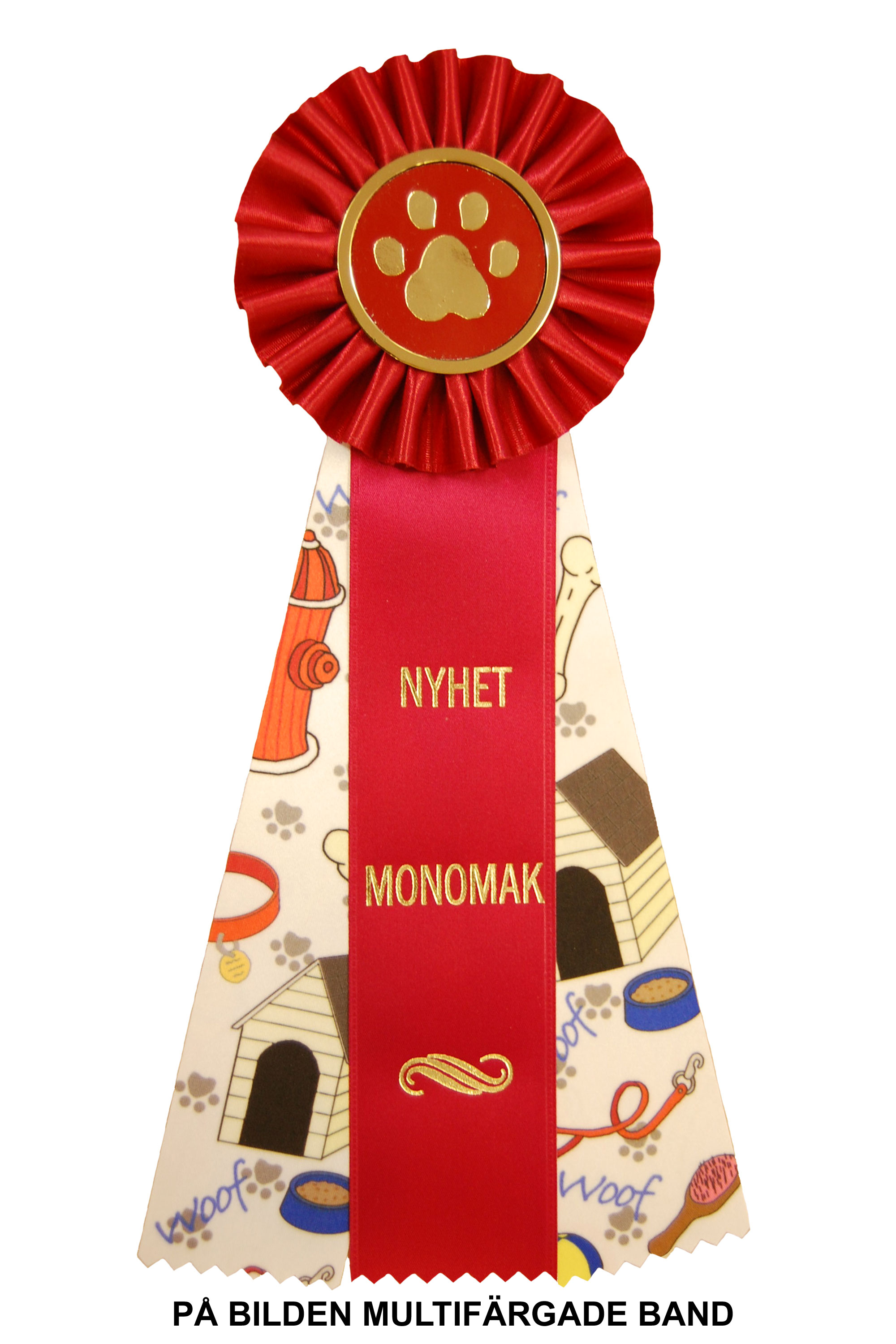 6213 - Rosette für Pferd, Hund, Veranstaltung, 30 cm - 10