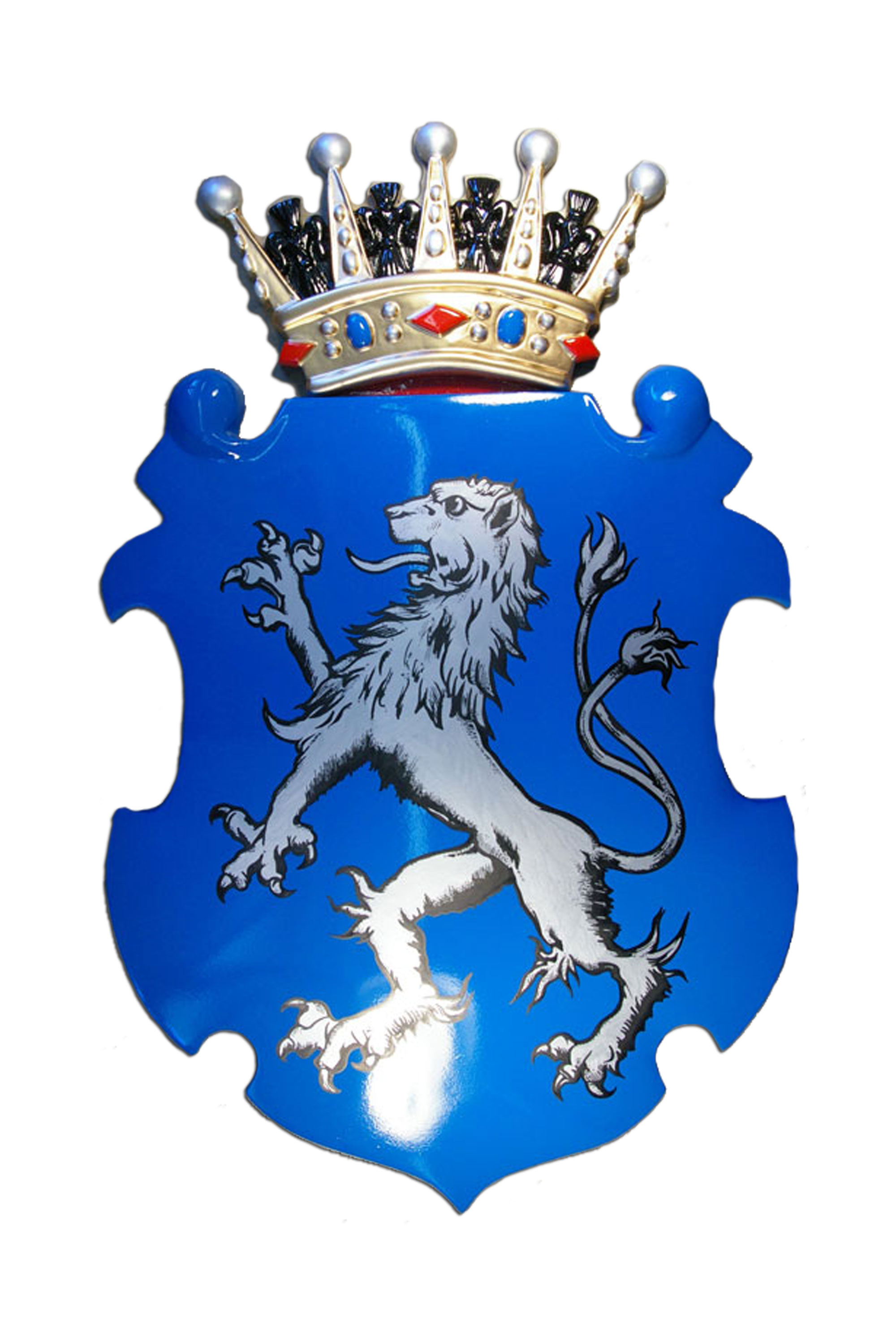 Wappenschilde, spezielle, handbemalte - 9