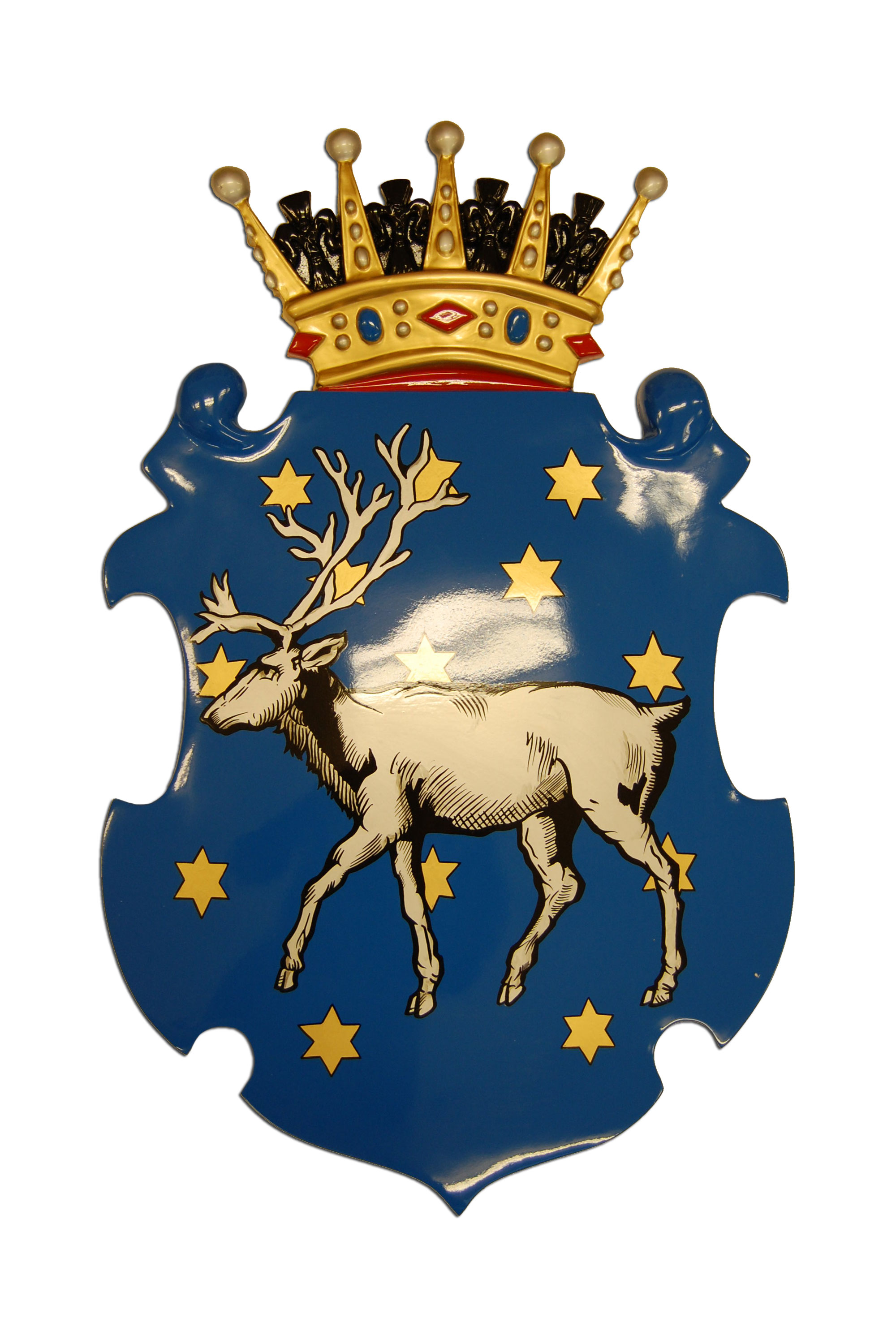 Wappenschilde, spezielle, handbemalte - 18