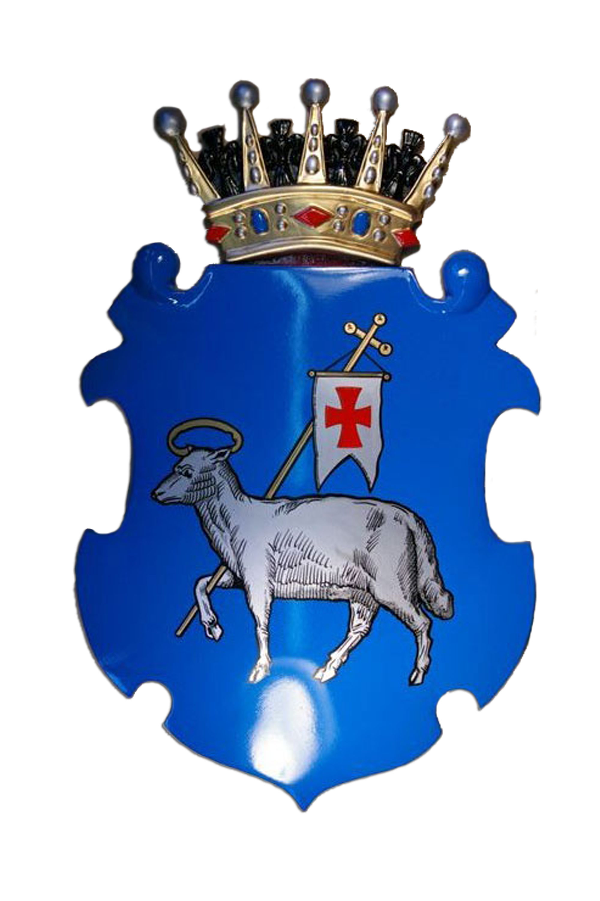 Wappenschilde, spezielle, handbemalte - 8