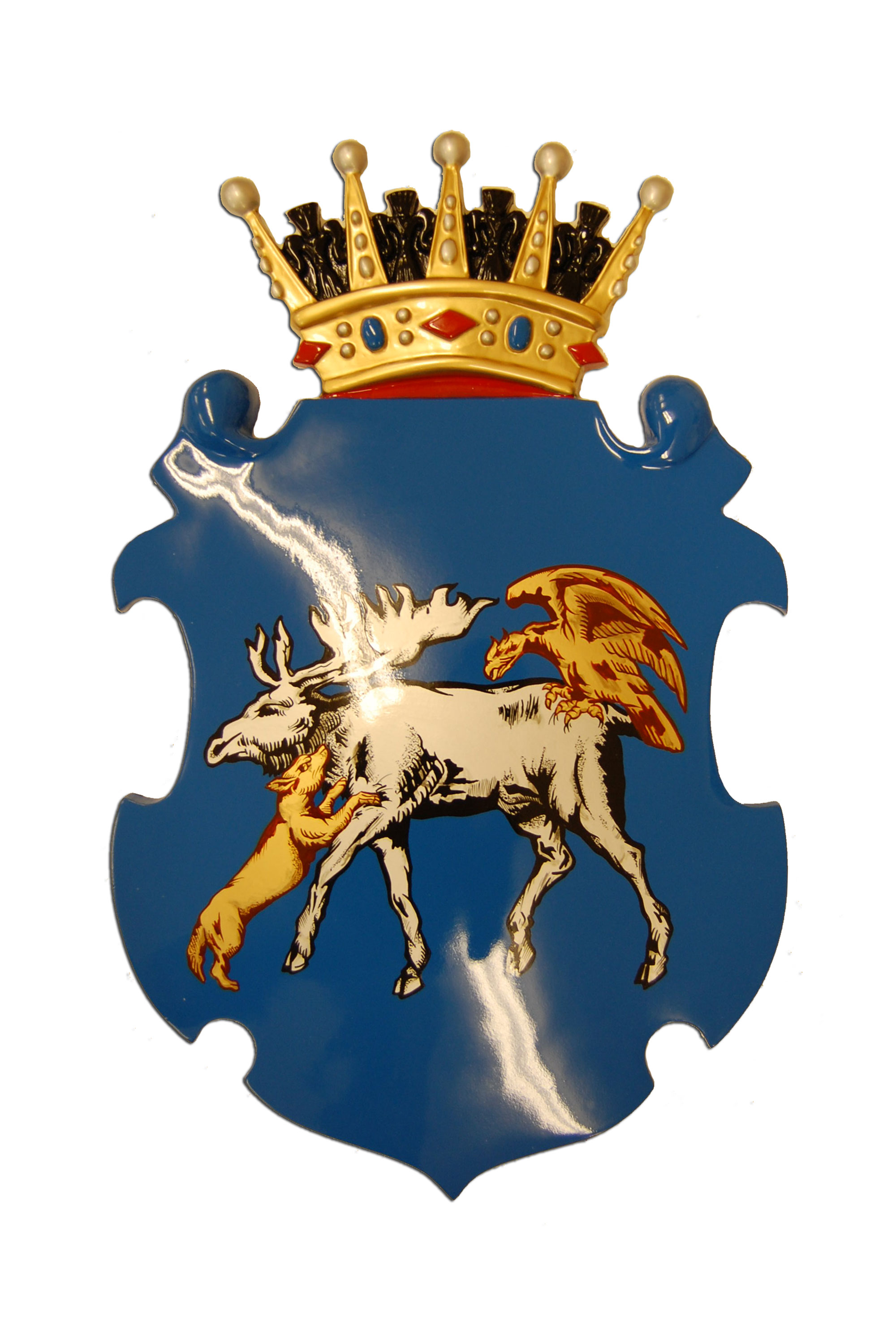 Wappenschilde, spezielle, handbemalte - 10