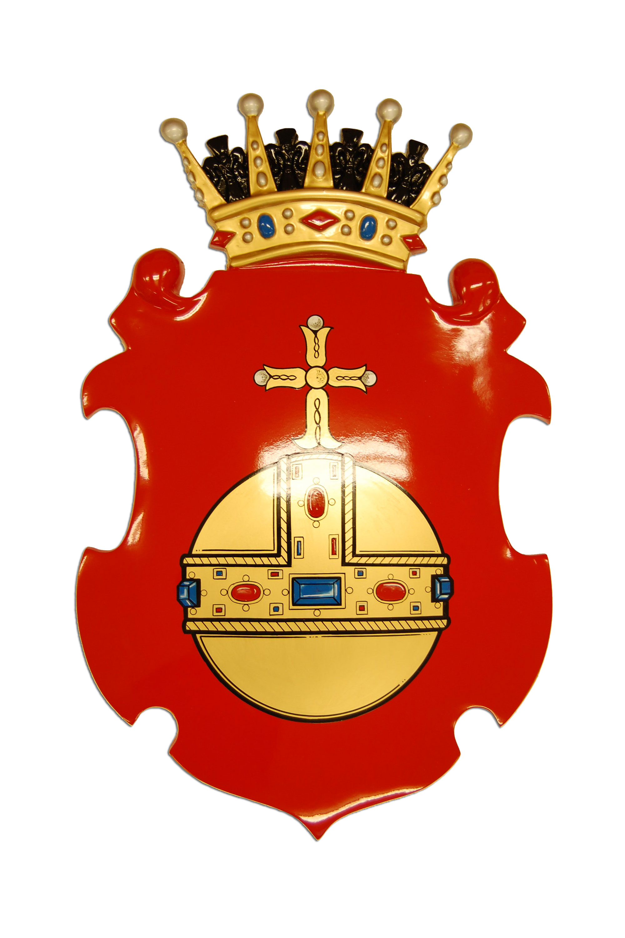 Wappenschilde, spezielle, handbemalte - 17