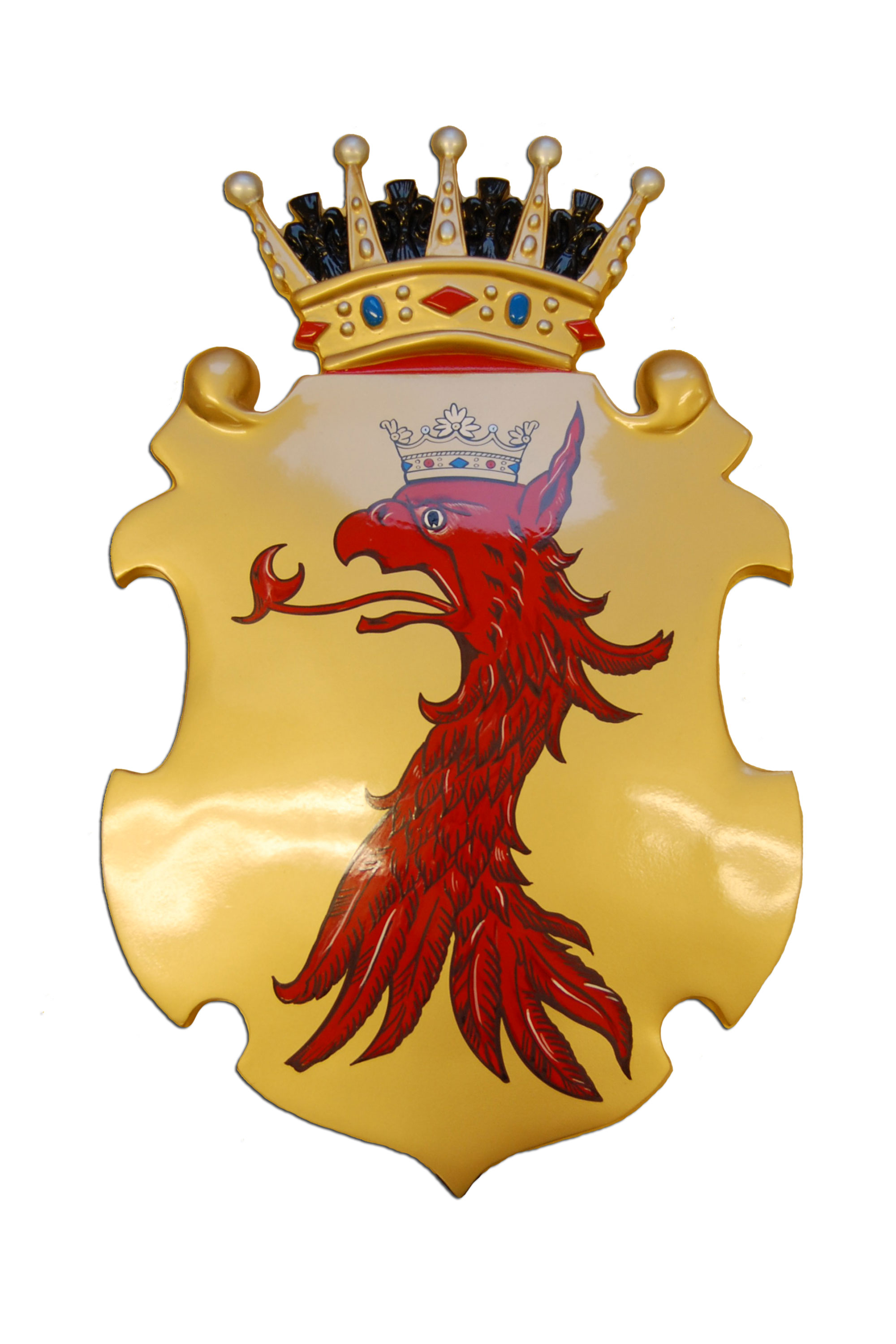 Wappenschilde, spezielle, handbemalte - 14