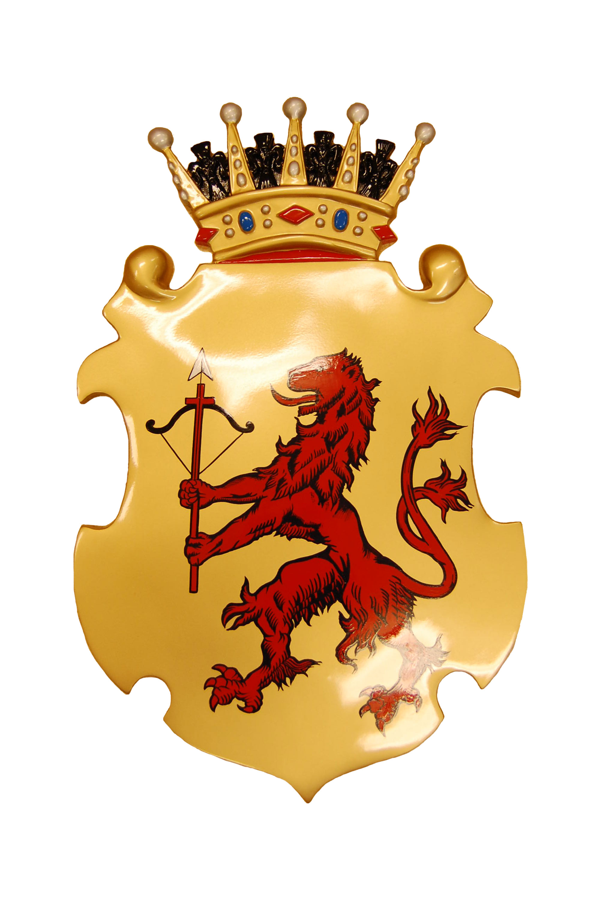 Wappenschilde, spezielle, handbemalte - 15