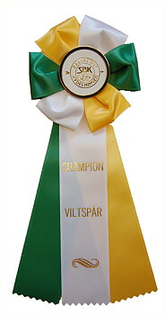 62013 - Rosette für Pferd, Hund, Katze, Veranstaltung, 30 cm