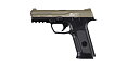 GBB pistol BLE Alpha, tan/svart