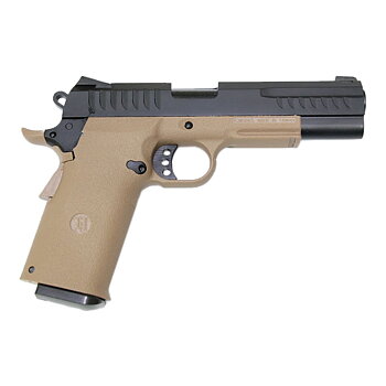 KP-08 KJ Works pistol, Tan CO2
