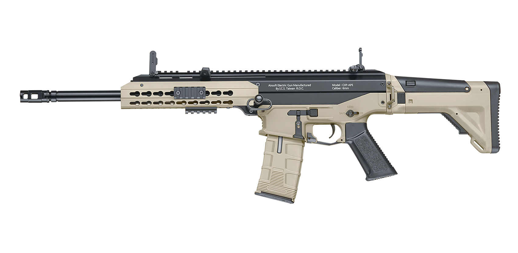 CXP-APE Rifle SF1 Stock-Two Tone